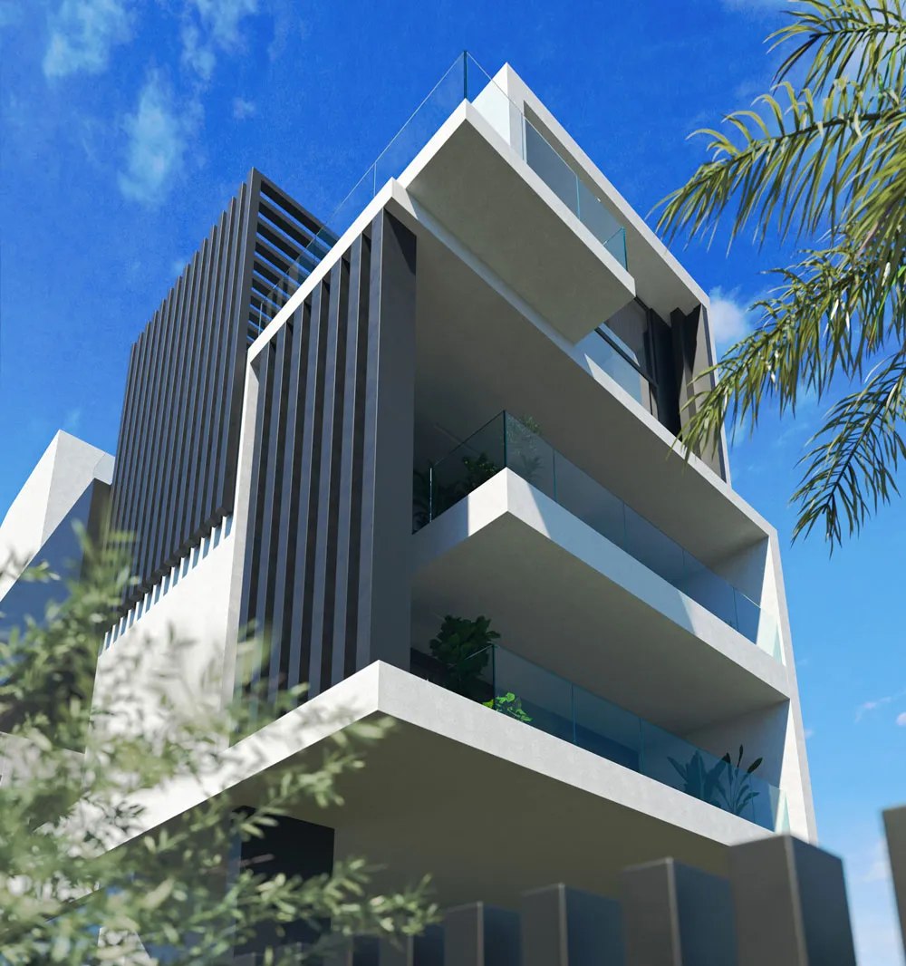 Exterior visualisation — façade detail (4)